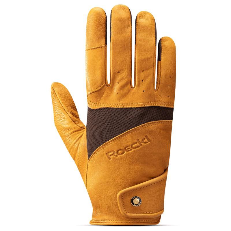 Roeckl Foxtrott Unisex Driving Gloves - Chai Tea