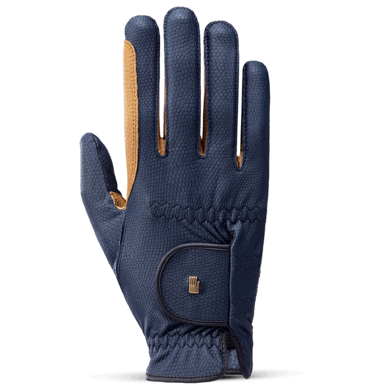 Roeckl Malta Gloves - Navy/Caramel