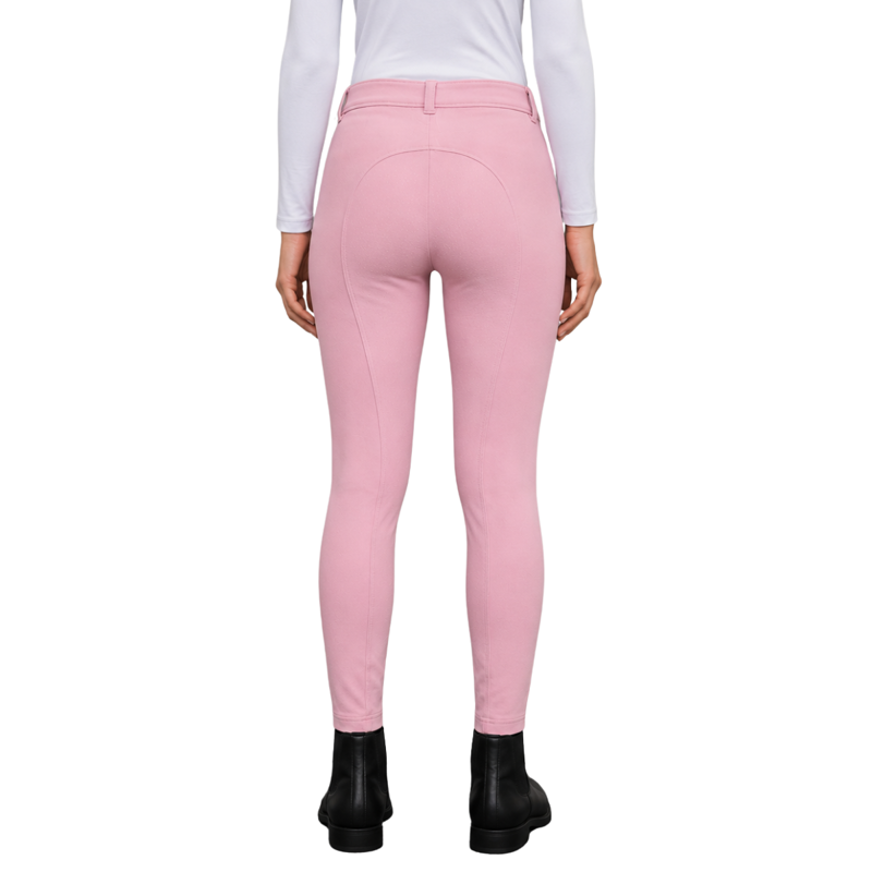 Shires Ladies Cotton Knitted Hip Huggers - Rose-1