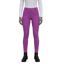 Shires Ladies Cotton Knitted Hip Huggers Jodhpurs - Deep Purple