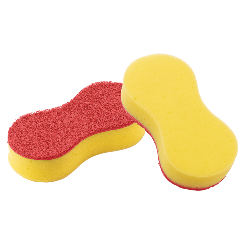 Equi-Sential Pro Groom Sponge - Red