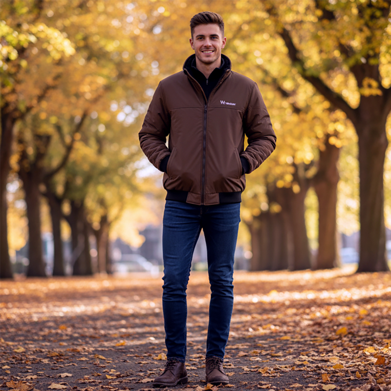 John Whitaker Unisex Wyke Smug Jacket - Brown-1