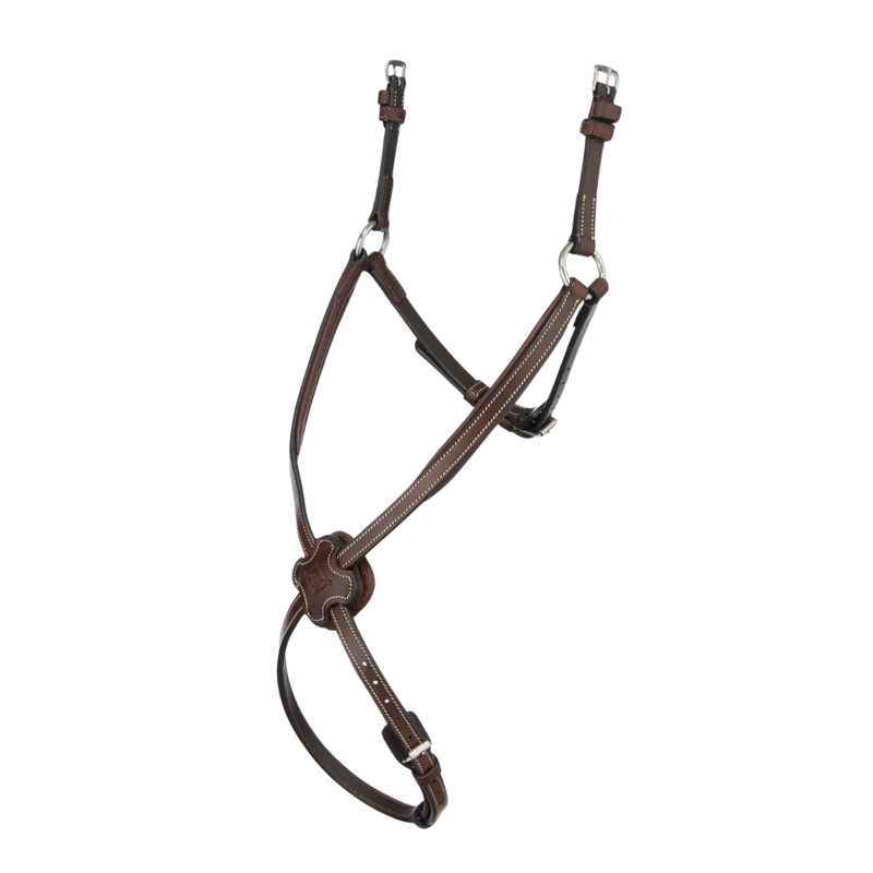 Lemieux Arika Grackle Noseband - Havana/Silver