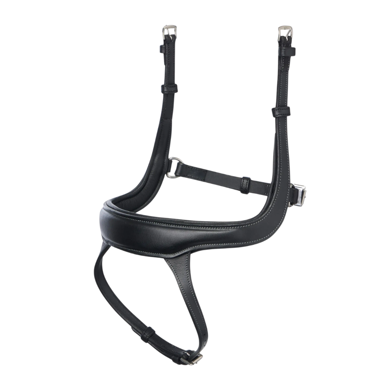 Lemieux Arika Split Noseband - Black/Silver