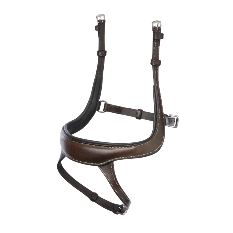 Lemieux Arika Split Noseband - Brown/Silver