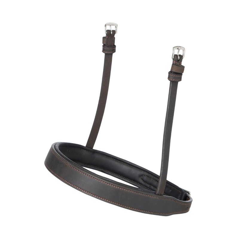 Lemieux Hunter Flat Noseband - Havana/Silver