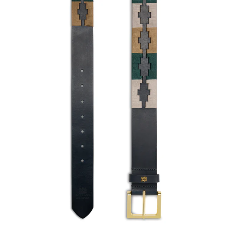 Holland Cooper Equestrian Polo Belt - Ink Navy-3