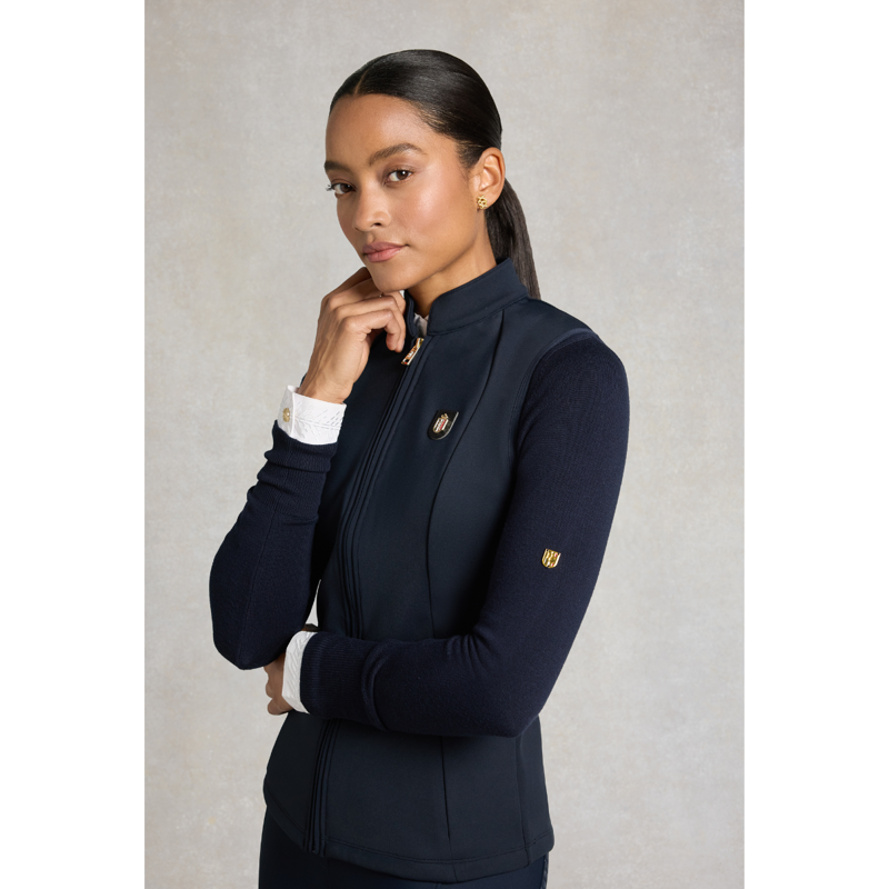 Holland Cooper Training Gilet - Ink Navy-1