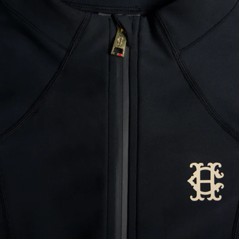 Holland Cooper Chiltern Zip Training Top - Black-7