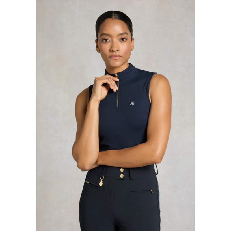 Holland Cooper Chiltern Sleeveless Base Layer - Ink Navy-1