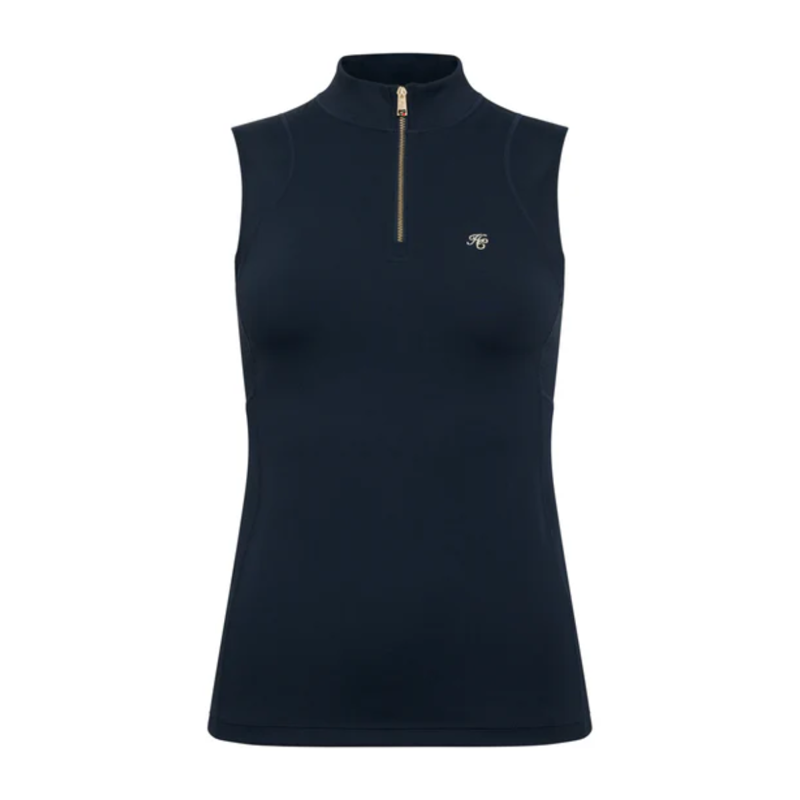 Holland Cooper Chiltern Sleeveless Base Layer - Ink Navy-4