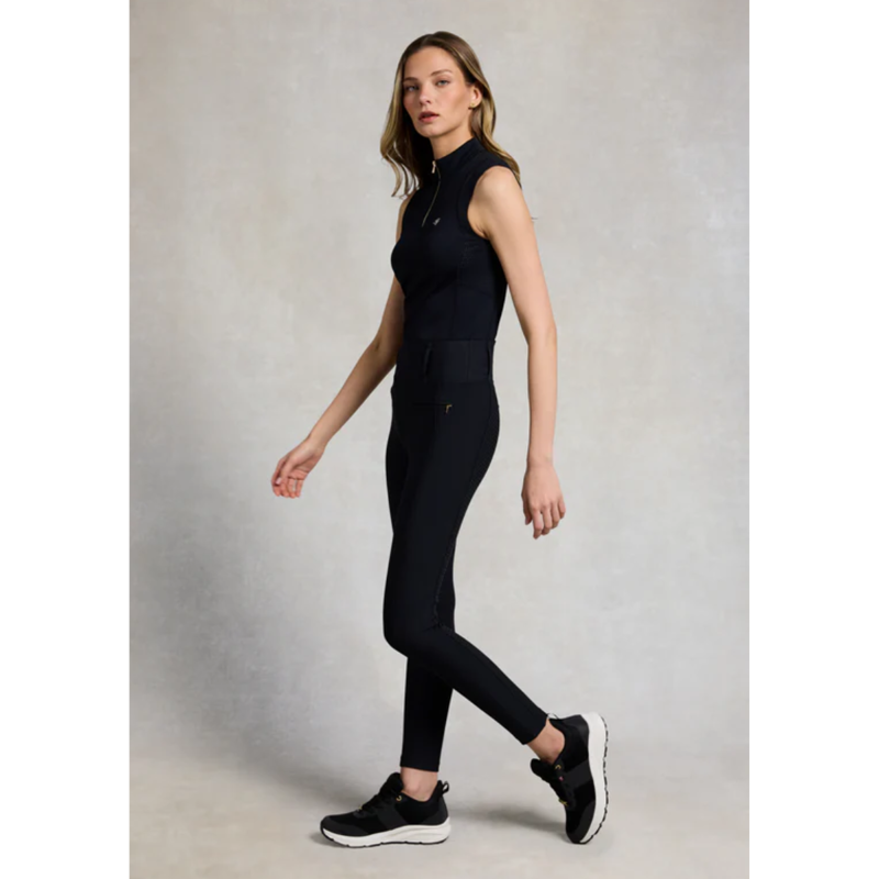Holland Cooper Chiltern Sleeveless Base Layer - Black-2