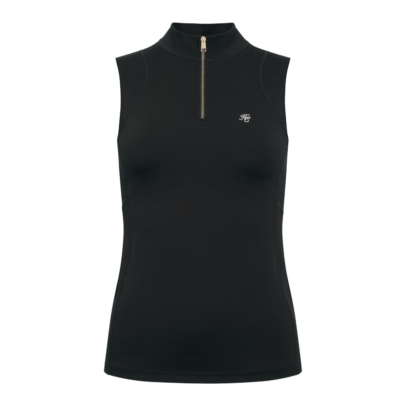 Holland Cooper Chiltern Sleeveless Base Layer - Black-4