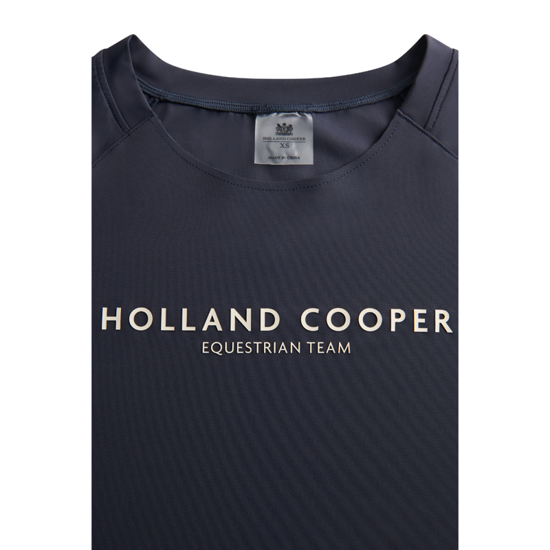Holland Cooper Chiltern Crew Neck Tee - Ink Navy-4