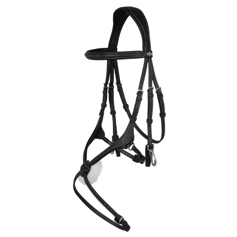 LeMieux Kudos Grackle Work Bridle - Black