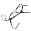 LeMieux Kudos 5 Point Bridge Breastplate - Black