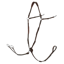 LeMieux Breastplate with Detachable Martingale - Havana/Silver