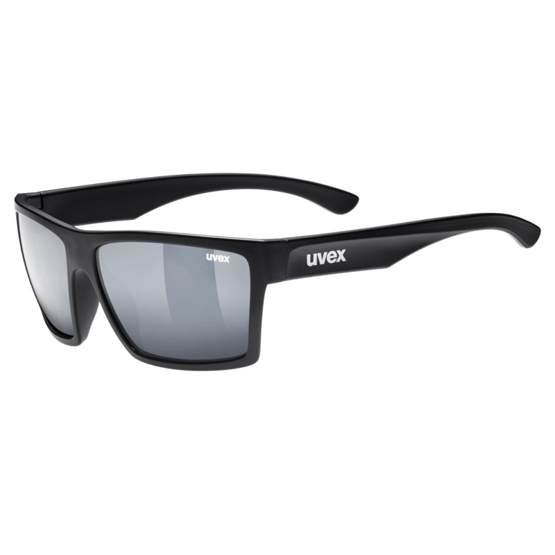 Uvex LGL 29 Sunglasses - Black Matt/Silver