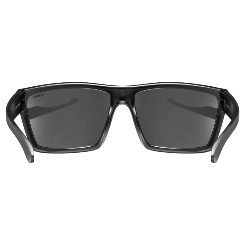 Uvex LGL 29 Sunglasses - Black Matt/Silver-3