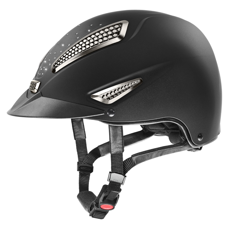 Uvex Perfexxion III Grace Riding Hat - Black Mat