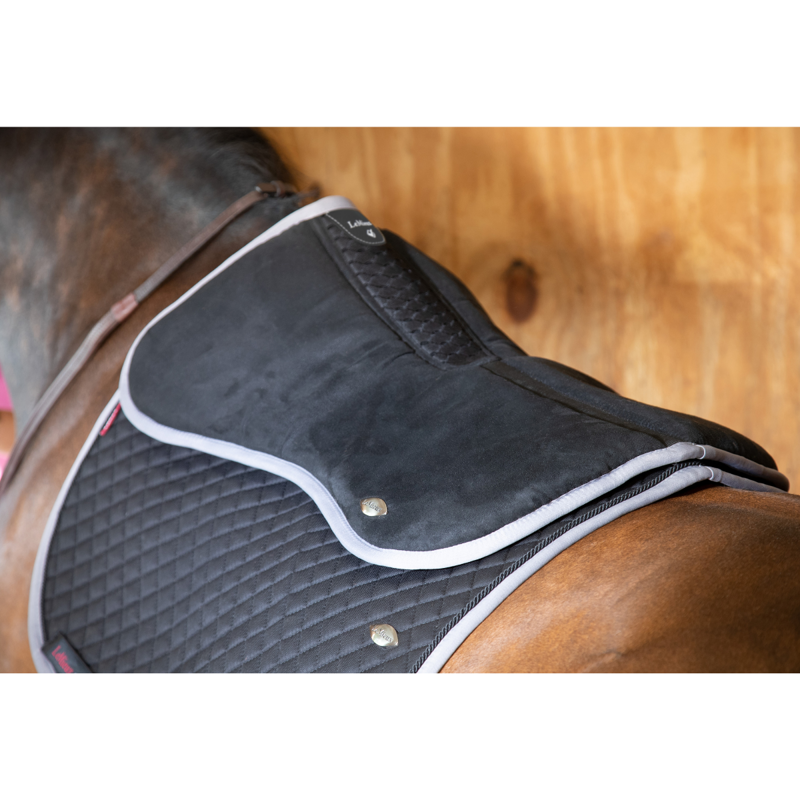LeMieux Wither Relief Memory Foam Half Pad - Black-2