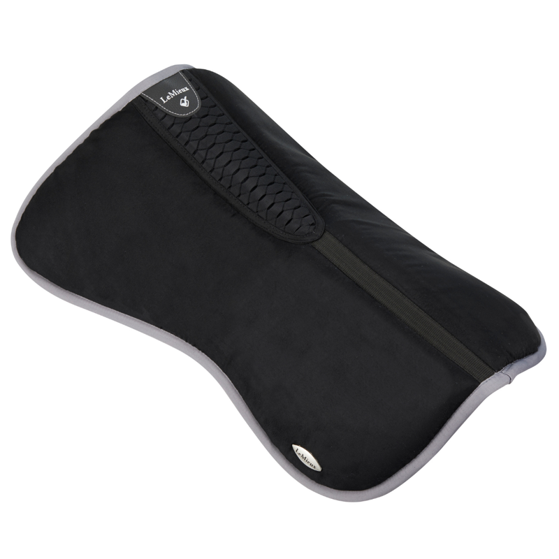 LeMieux Wither Relief Memory Foam Half Pad - Black-1