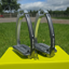 Tech Venice Sloped Evo Safety Stirrup - Silver/Titanium