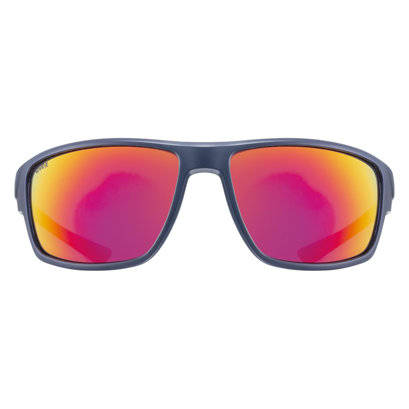 Uvex Sportstyle 230 Sunglasses - Blue/Mirror Red-2