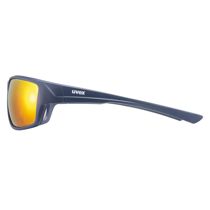 Uvex Sportstyle 230 Sunglasses - Blue/Mirror Red-4