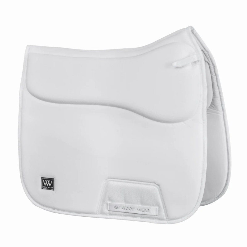 Woof Wear Elite Comfort Plus Dressage Saddle Pad - White
