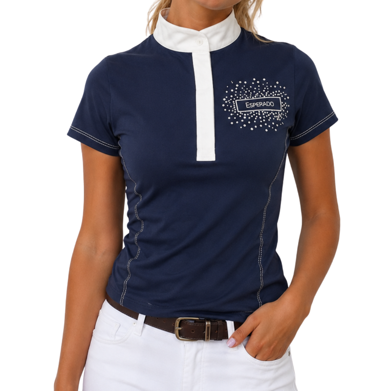 Esperado Bangkok Ladies Damen Show Shirt - Navy-1