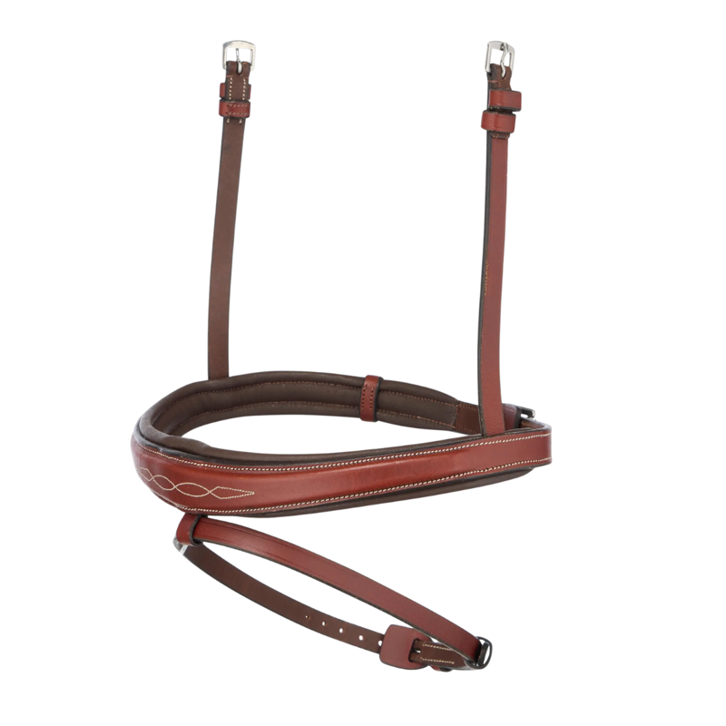 Lemieux Kudos Competition Noseband - Chestnut