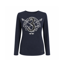 HV Polo Elaine Ladies Long Sleeve T-Shirt - Navy