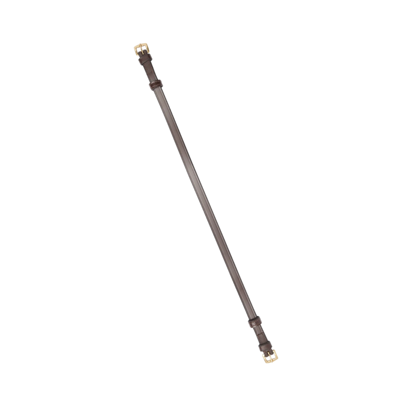 Lemieux Kudos Throatlash - Havana/Brass