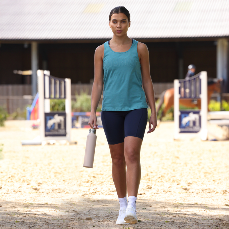 Aubrion React Cotton Vest - Haze-5