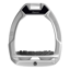 Flex-On Safe-On Inclined Ultra-Grip Stirrups - Grey/Grey/Grey