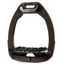 Flex-On Safe-On Inclined Ultra-Grip Stirrups - Brown/Black/Black