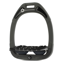 Flex-On Green Composite Stirrups - Inclined Ultra Grip - Dark Grey/Black/Dark Grey