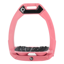 Flex-On Safe-On Inclined Ultra Grip Stirrups Limited Edition - Tea Rose