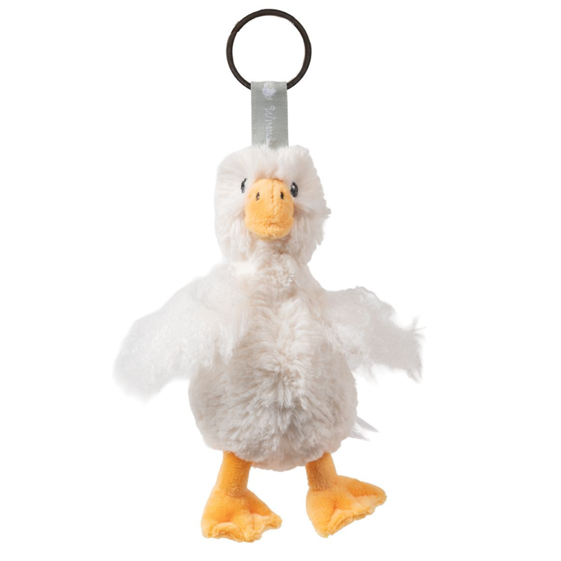 Wrendale Designs 'Pearl' Goose Plush Keyring 