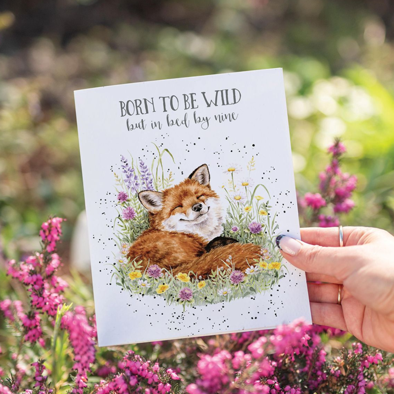 Wrendale Designs Serenity Fox Birthday Card -1