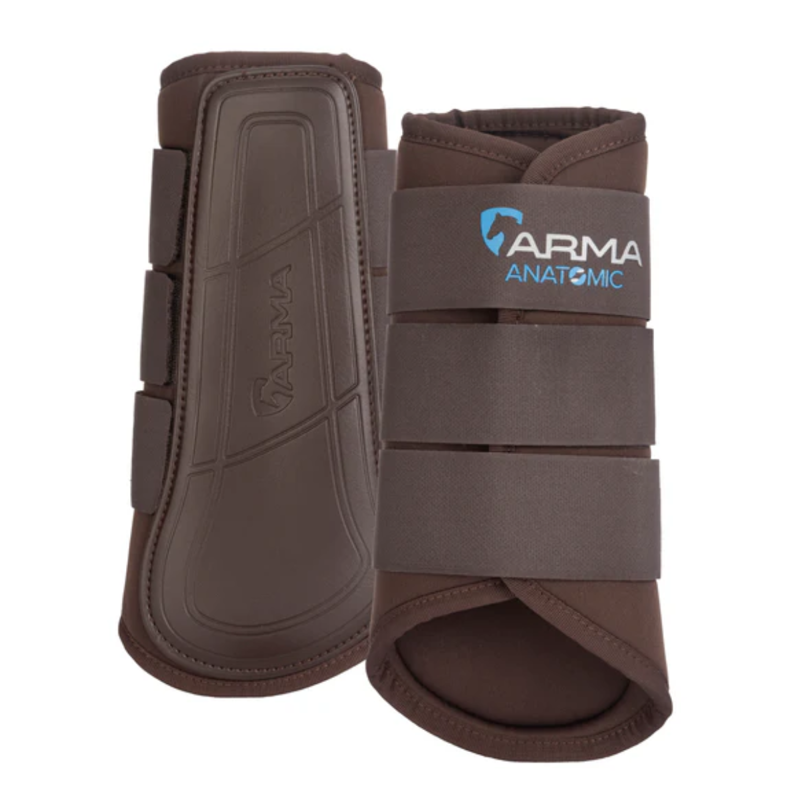 Shires ARMA NX-MAX Brushing Boots - Brown