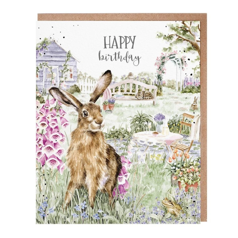 Wrendale Designs The Wild Garden Happy Birthday Card