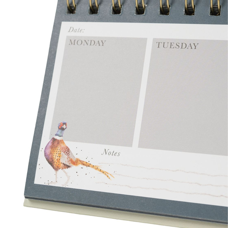Wrendale Designs Signature Stationery Weekly Desk Planner-2