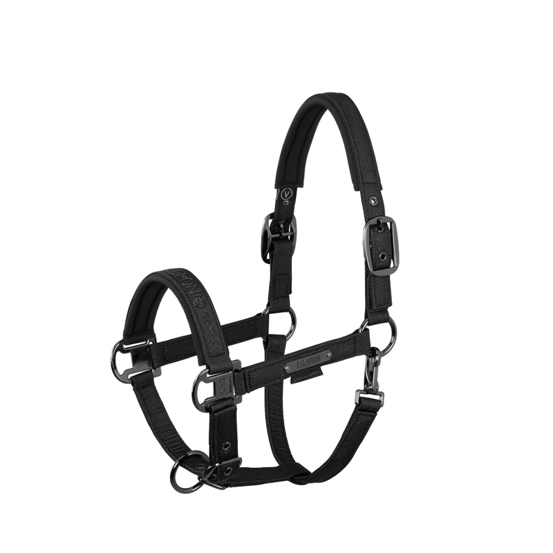 Eskadron Sparkle Double Pin Headcollar Platinum SS26 - Black