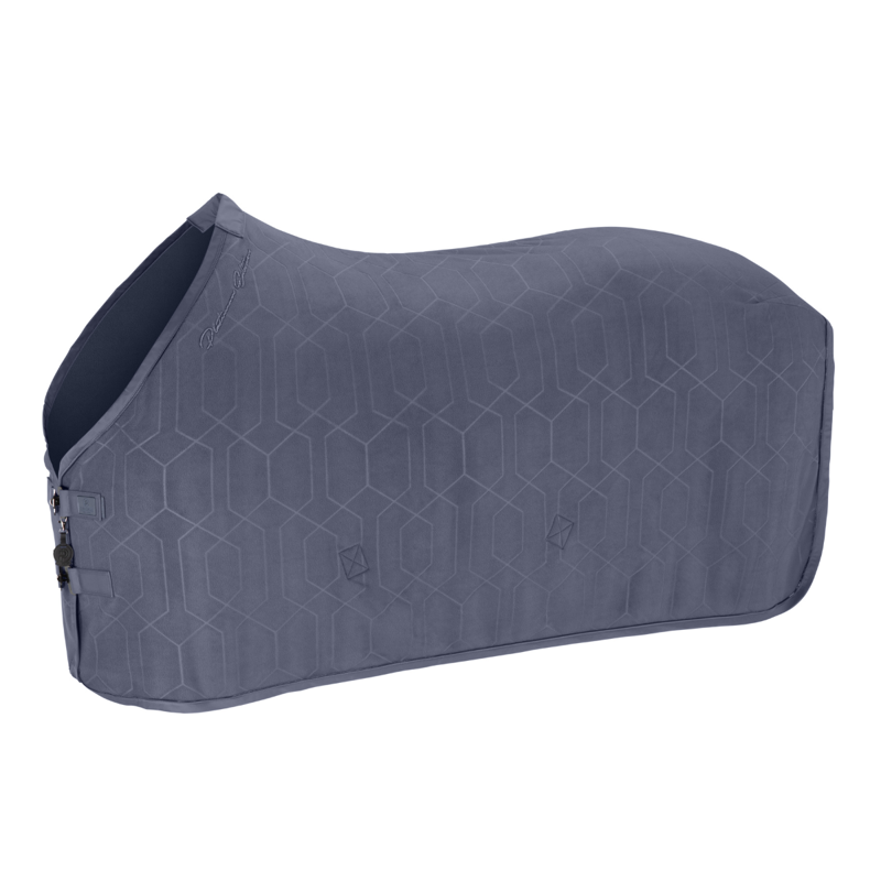 Eskadron Fleece Stamp Sweat Rug Platinum SS26 - Slate Blue