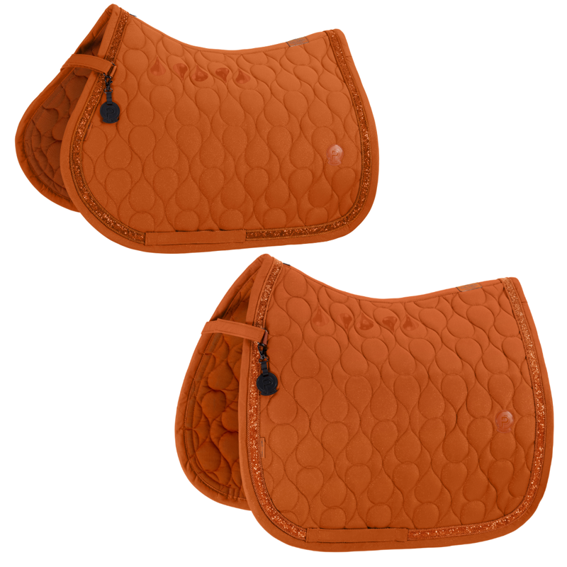Eskdaron Sparkle Jewel Saddlecloth Platinum SS26 - Amber