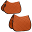 Eskadron Silk Contrast Diamond Saddlecloth Platinum SS26 - Amber