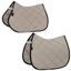 Eskadron Silk Contrast Diamond Saddlecloth Platinum SS26 - Pale Grey
