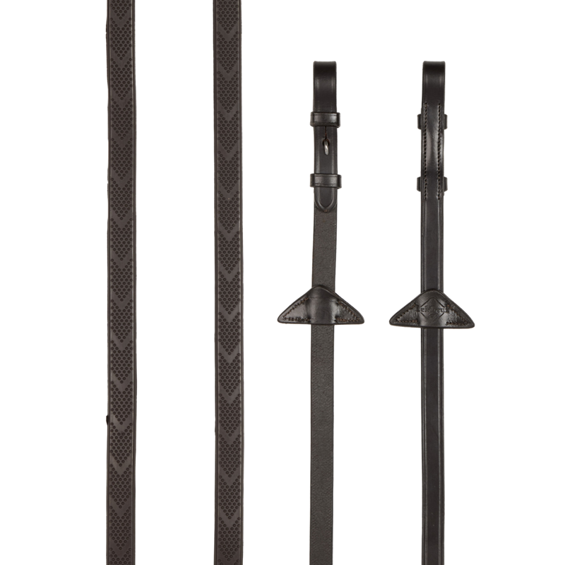 LeMieux Versa Grip Reins - Brown